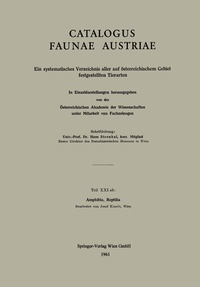 Abbildung von: Amphibia, Reptilia - Springer