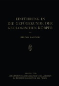 Cover: Einf&uuml;hrung in die Gef&uuml;gekunde der Geologischen K&ouml;rper - Springer