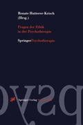 Cover: Fragen der Ethik in der Psychotherapie - Springer