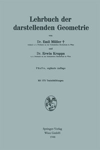 Abbildung von: Lehrbuch der darstellenden Geometrie - Springer