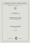 Cover: Thermodynamic Effects in Wave Propagation - Springer