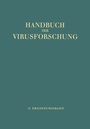 Cover: Handbuch der Virusforschung - Springer