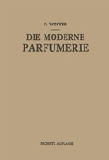 Cover: Die Moderne Parfumerie - Springer