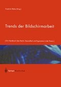 Cover: Trends der Bildschirmarbeit - Springer