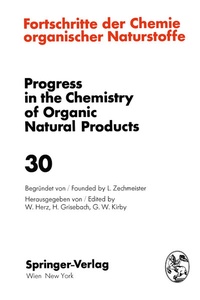 Abbildung von: Fortschritte der Chemie Organischer Naturstoffe / Progress in the Chemistry of Organic Natural Products - Springer