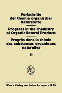 Abbildung von: Fortschritte der Chemie Organischer Naturstoffe - Springer