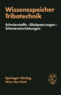 Cover: Wissensspeicher Tribotechnik - Springer