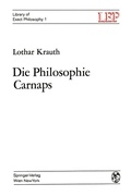 Cover: Die Philosophie Carnaps - Springer