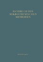 Cover: Handbuch der Mikrochemischen Methoden - Springer