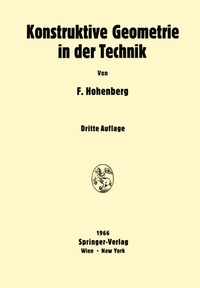 Abbildung von: Konstruktive Geometrie in der Technik - Springer