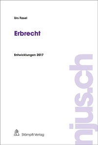 Enlarge image Cover: Erbrecht - Stämpfli Verlag