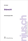 Cover: Erbrecht, Entwicklungen 2014 - Stämpfli Verlag