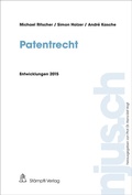 Cover: Patentrecht - St&auml;mpfli Verlag