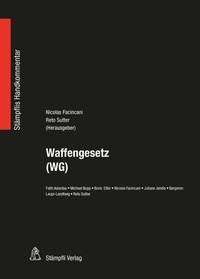 Abbildung von: Waffengesetz (WG) - Stämpfli Verlag