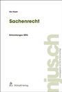 Cover: Sachenrecht - St&auml;mpfli Verlag