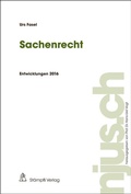 Cover: Sachenrecht - St&auml;mpfli Verlag