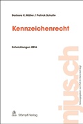 Cover: Kennzeichenrecht - St&auml;mpfli Verlag
