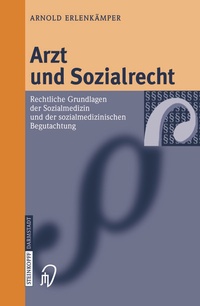 Abbildung von: Arzt und Sozialrecht - Steinkopff