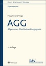 Bild: AGG - Allgemeines Gleichbehandlungsgesetz - Fachmedien Recht und Wirtschaft
