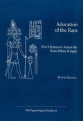 Cover: Adoration of the Ram - Yale Egyptological Institute