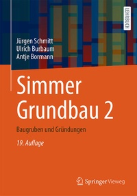 Bild vergrößern Bild: Simmer Grundbau 2 - Springer Vieweg