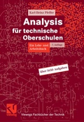 Cover: Analysis f&uuml;r technische Oberschulen - Vieweg+Teubner Verlag