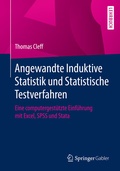 Cover: Angewandte Induktive Statistik und Statistische Testverfahren - Springer Gabler