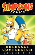 Cover: Simpsons Comics Colossal Compendium Volume 1 - Collins