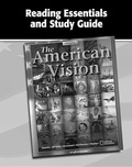Cover: The American Vision, Reading Essentials and Study Guide, Workbook - McGraw-Hill Education