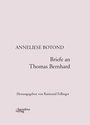 Cover: Briefe an Thomas Bernhard - Korrektur Verlag
