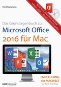 Bild: Grundlagenbuch zu Microsoft Office 2016 f&uuml;r Mac - Word, Excel, PowerPoint & Outlook hilfreich erkl&auml;rt - Mandl & Schwarz ????- Edition MedGuide