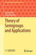 Cover: Theory of Semigroups and Applications - Springer