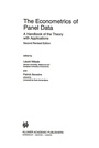 Cover: The Econometrics of Panel Data - Springer