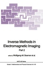 Cover: Inverse Methods in Electromagnetic Imaging - Springer