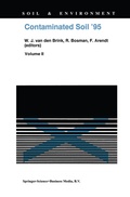 Cover: Contaminated Soil '95 - Springer