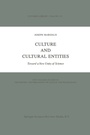 Cover: Culture and Cultural Entities - Springer