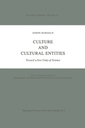 Cover: Culture and Cultural Entities - Springer