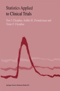 Enlarge image Cover: Statistics Applied to Clinical Trials - Springer