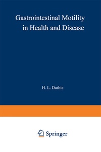 Abbildung von: Gastrointestinal Motility in Health and Disease - Springer