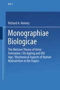 Cover: Metzner Theory of Urine Formation - Springer