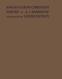 Abbildung von: Anglo-Saxon Christian Poetry - Springer