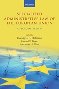 Cover: Specialized Administrative Law of the European Union - Oxford University Press
