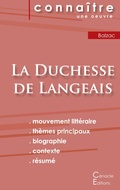 Cover: Fiche de lecture La Duchesse de Langeais de Balzac (Analyse litt?raire de r?f?rence et r?sum? complet) - Les Editions Du Cenacle