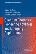 Cover: Quantum Photonics: Pioneering Advances and Emerging Applications - Springer