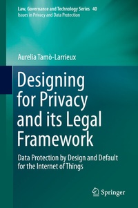Abbildung von: Designing for Privacy and its Legal Framework - Springer