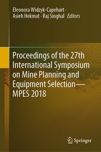 Abbildung von: Proceedings of the 27th International Symposium on Mine Planning and Equipment Selection - MPES 2018 - Springer
