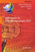 Cover: Advances in Digital Forensics XIV - Springer