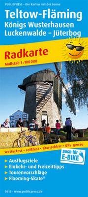 Abbildung von: Teltow - Fläming, Königs Wusterhausen, Luckenwalde - Jüterbog - Freytag-Berndt und ARTARIA