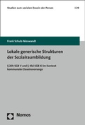 Cover: Lokale generische Strukturen der Sozialraumbildung - Nomos