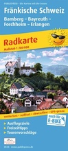 Cover: Publicpress Radkarte Fr&auml;nkische Schweiz, Bamberg, Bayreuth, Forchheim, Erlangen 1:100.000 - freytag & berndt